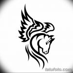 фото Эскизы тату конь от 29.09.2017 №213 - Sketches of a horse tattoo - tatufoto.com