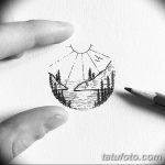 фото Эскизы тату лес от 29.09.2017 №022 - Sketches of a forest tattoo - tatufoto.com
