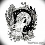 фото Эскизы тату лес от 29.09.2017 №071 - Sketches of a forest tattoo - tatufoto.com
