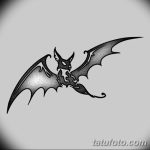 фото Эскизы тату летучая мышь от 27.09.2017 №006 - Sketches a bat tattoo - tatufoto.com