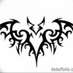 фото Эскизы тату летучая мышь от 27.09.2017 №011 - Sketches a bat tattoo - tatufoto.com