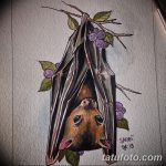 фото Эскизы тату летучая мышь от 27.09.2017 №040 - Sketches a bat tattoo - tatufoto.com