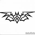 фото Эскизы тату летучая мышь от 27.09.2017 №061 - Sketches a bat tattoo - tatufoto.com