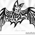 фото Эскизы тату летучая мышь от 27.09.2017 №070 - Sketches a bat tattoo - tatufoto.com