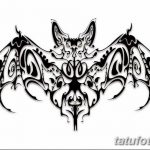фото Эскизы тату летучая мышь от 27.09.2017 №071 - Sketches a bat tattoo - tatufoto.com