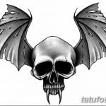 фото Эскизы тату летучая мышь от 27.09.2017 №075 - Sketches a bat tattoo - tatufoto.com