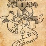 фото Эскизы тату меч и змея от 26.09.2017 №011 - Sketches tattoo sword - tatufoto.com