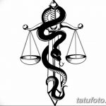 фото Эскизы тату меч и змея от 26.09.2017 №020 - Sketches tattoo sword - tatufoto.com