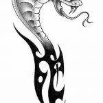 фото Эскизы тату меч и змея от 26.09.2017 №026 - Sketches tattoo sword - tatufoto.com