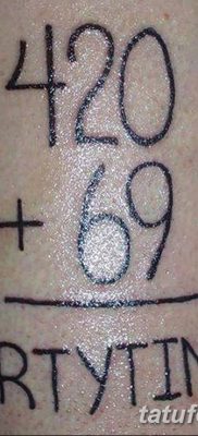 фото тату 69 от 23.09.2017 №004 — tattoo 69 — tatufoto.com