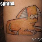 фото тату Сфинкс египет от 29.09.2017 №059 - tattoo sphinx egypt - tatufoto.com