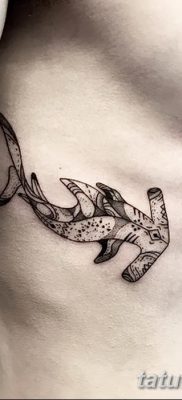 фото тату акула-молот от 25.09.2017 №023 — tattoo hammerhead shark — tatufoto.com