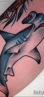 фото тату акула-молот от 25.09.2017 №025 — tattoo hammerhead shark — tatufoto.com