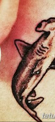 фото тату акула-молот от 25.09.2017 №026 — tattoo hammerhead shark — tatufoto.com