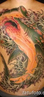 фото тату акула-молот от 25.09.2017 №035 — tattoo hammerhead shark — tatufoto.com