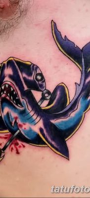 фото тату акула-молот от 25.09.2017 №046 — tattoo hammerhead shark — tatufoto.com
