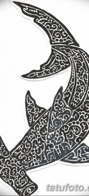 фото тату акула-молот от 25.09.2017 №047 — tattoo hammerhead shark — tatufoto.com
