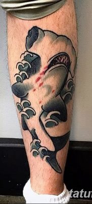 фото тату акула-молот от 25.09.2017 №052 — tattoo hammerhead shark — tatufoto.com