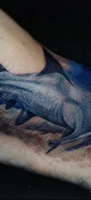 фото тату акула-молот от 25.09.2017 №059 — tattoo hammerhead shark — tatufoto.com