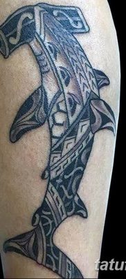фото тату акула-молот от 25.09.2017 №087 — tattoo hammerhead shark — tatufoto.com