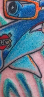 фото тату акула-молот от 25.09.2017 №090 — tattoo hammerhead shark — tatufoto.com