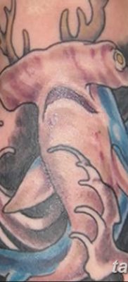 фото тату акула-молот от 25.09.2017 №097 — tattoo hammerhead shark — tatufoto.com