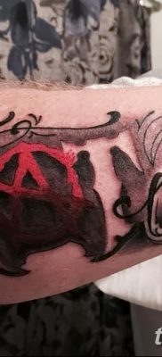фото тату анархия от 05.09.2017 №009 — tattoo anarchy — tatufoto.com