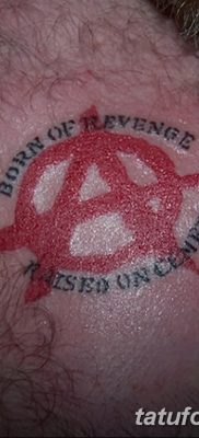 фото тату анархия от 05.09.2017 №038 — tattoo anarchy — tatufoto.com