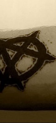 фото тату анархия от 05.09.2017 №050 — tattoo anarchy — tatufoto.com