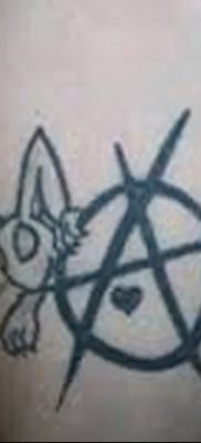 фото тату анархия от 05.09.2017 №072 — tattoo anarchy — tatufoto.com