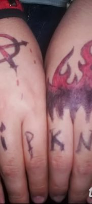 фото тату анархия от 05.09.2017 №091 — tattoo anarchy — tatufoto.com