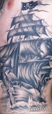фото тату веселый Роджер от 22.09.2017 №007 — tattoo Jolly Roger — tatufoto.com