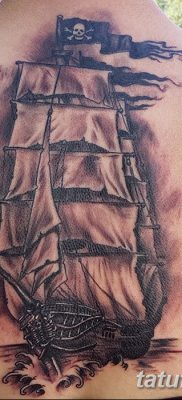 фото тату веселый Роджер от 22.09.2017 №015 — tattoo Jolly Roger — tatufoto.com