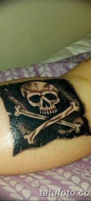 фото тату веселый Роджер от 22.09.2017 №027 — tattoo Jolly Roger — tatufoto.com