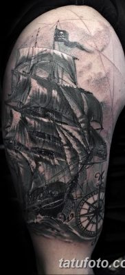фото тату веселый Роджер от 22.09.2017 №035 — tattoo Jolly Roger — tatufoto.com