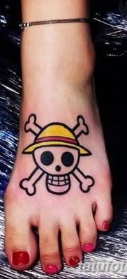 фото тату веселый Роджер от 22.09.2017 №040 — tattoo Jolly Roger — tatufoto.com