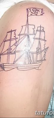 фото тату веселый Роджер от 22.09.2017 №042 — tattoo Jolly Roger — tatufoto.com