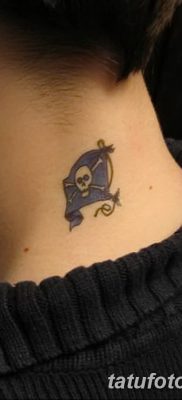 фото тату веселый Роджер от 22.09.2017 №047 — tattoo Jolly Roger — tatufoto.com