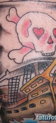 фото тату веселый Роджер от 22.09.2017 №060 — tattoo Jolly Roger — tatufoto.com
