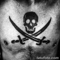 фото тату веселый Роджер от 22.09.2017 №068 - tattoo Jolly Roger - tatufoto.com