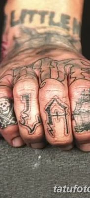 фото тату веселый Роджер от 22.09.2017 №069 — tattoo Jolly Roger — tatufoto.com