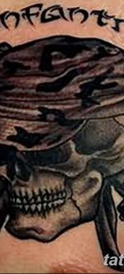 фото тату веселый Роджер от 22.09.2017 №081 — tattoo Jolly Roger — tatufoto.com
