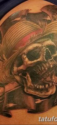 фото тату веселый Роджер от 22.09.2017 №089 — tattoo Jolly Roger — tatufoto.com