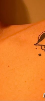 фото тату звезды на плечах от 19.09.2017 №029 — tattoo of a star on the shoul — tatufoto.com