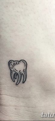 фото тату зуб от 13.09.2017 №118 — tattoo tooth — tatufoto.com