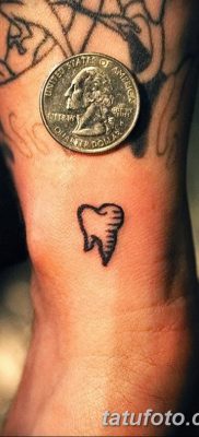 фото тату зуб от 13.09.2017 №119 — tattoo tooth — tatufoto.com