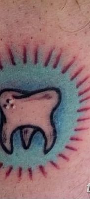 фото тату зуб от 13.09.2017 №120 — tattoo tooth — tatufoto.com