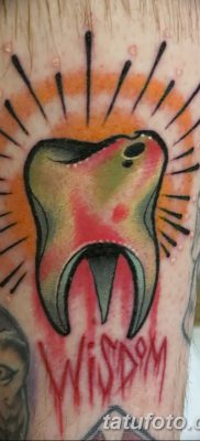 фото тату зуб от 13.09.2017 №142 — tattoo tooth — tatufoto.com