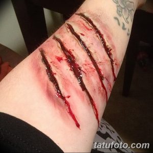 фото тату когти от 13.09.2017 №009 - tattoo claws - tatufoto.com