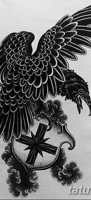 фото тату коршун птица от 12.09.2017 №003 — tattoo kite bird — tatufoto.com